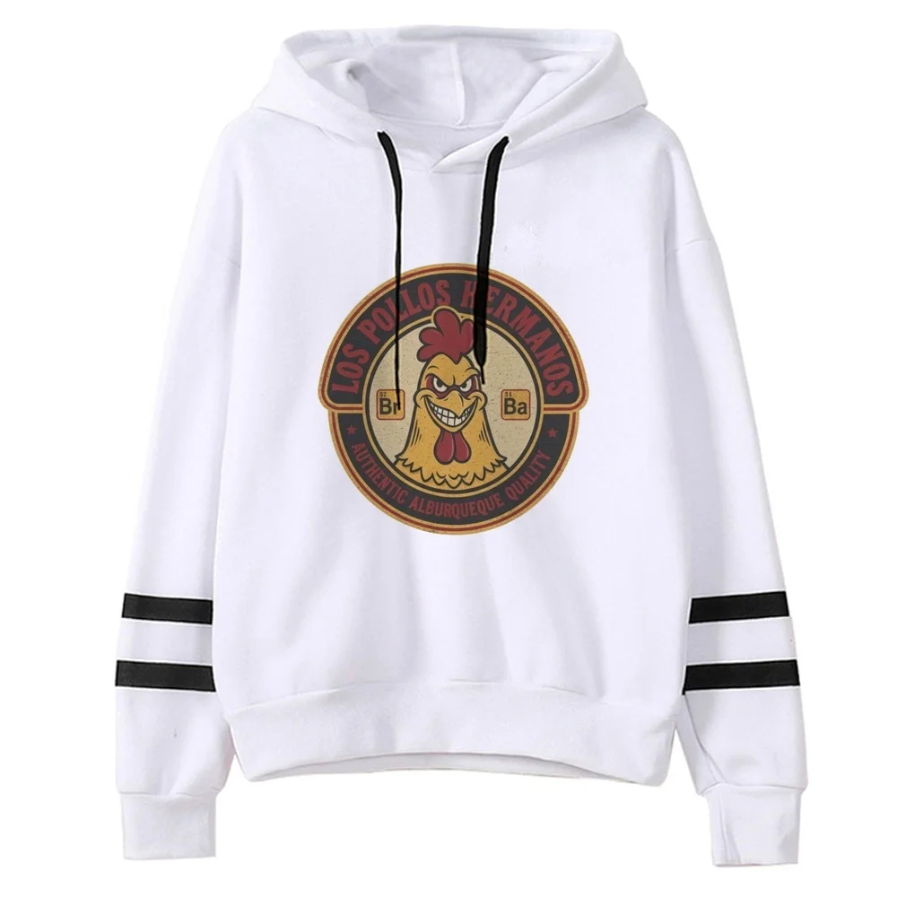 Breaking Bad Los Pollos Hermanos sweatshirt kawaii fashion japanese anime 2000s hip hop harajuku Casual Aesthetic