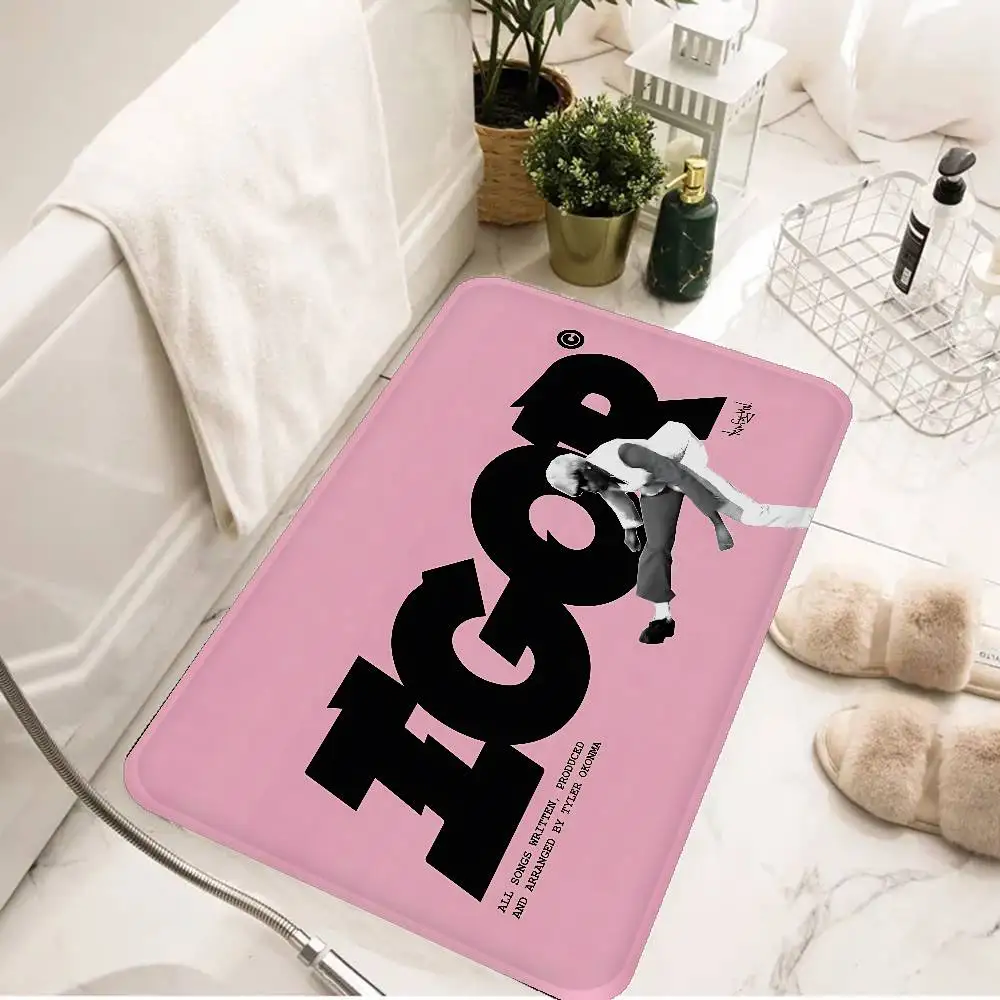 مغني الراب T-Tyler The C-Creator المدخل السجاد الرجعية متعددة الاختيارات غرفة المعيشة المطبخ البساط عدم الانزلاق ترحيب البساط #3