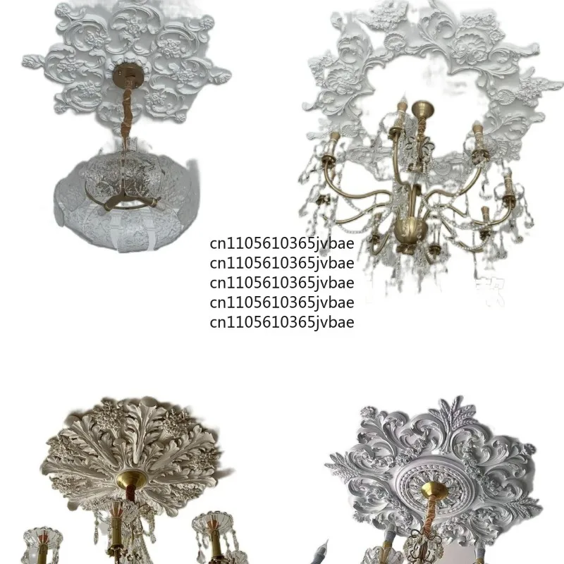 Creative Ceiling Light Panel French Parquet Light Panel Dining Disc