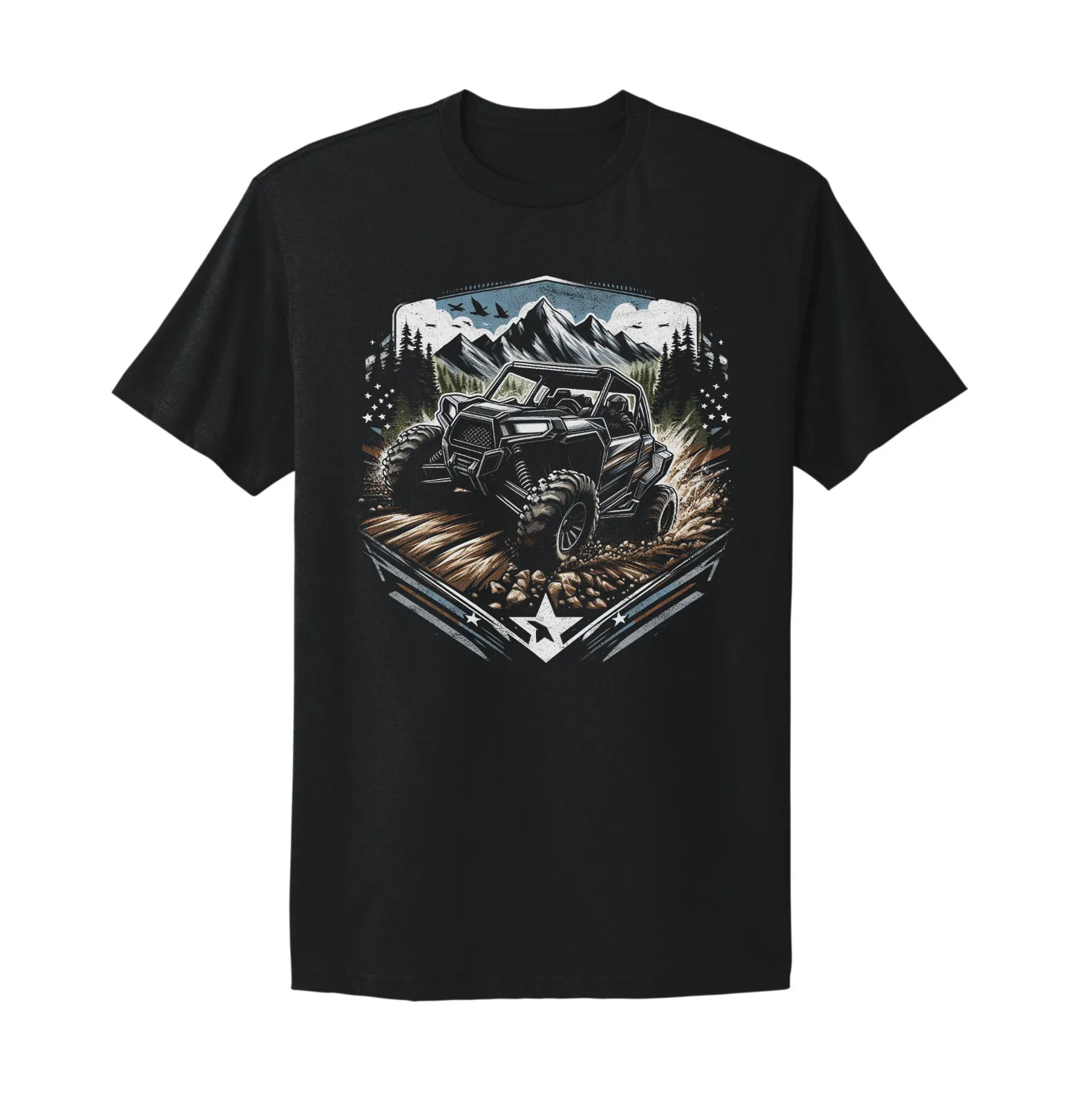 

Polaris RZR Racing Team Quad Dirt Bike ATV Can Am T-Shirt