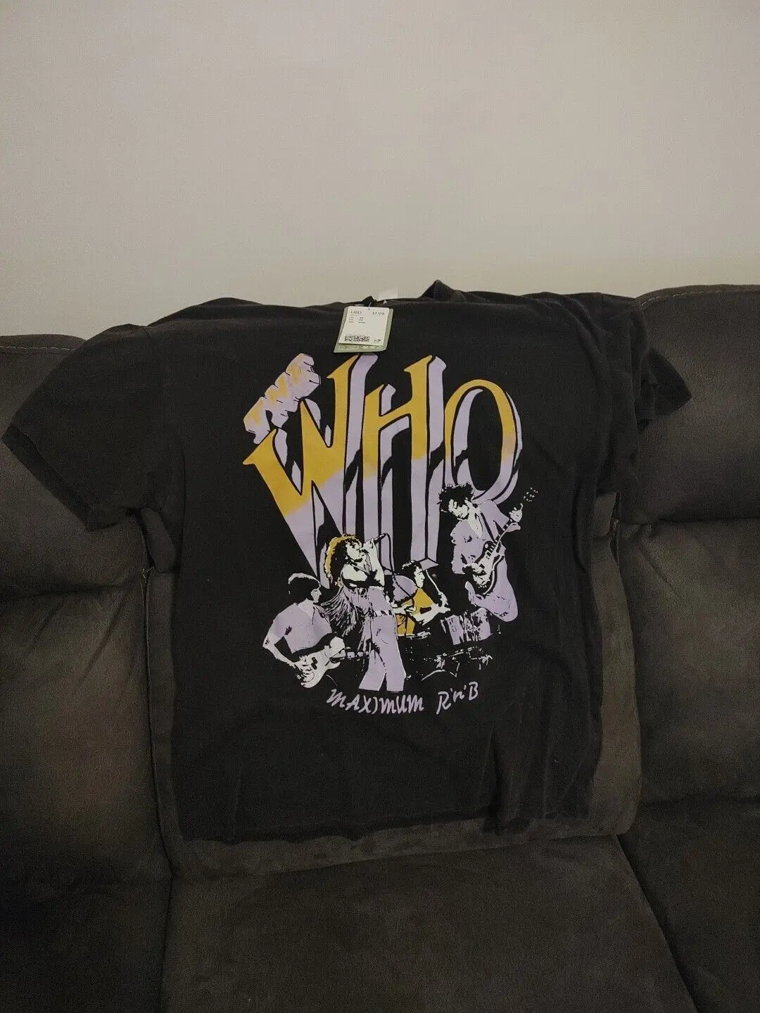 The Who T Shirt Maximum R B Divided Size XS