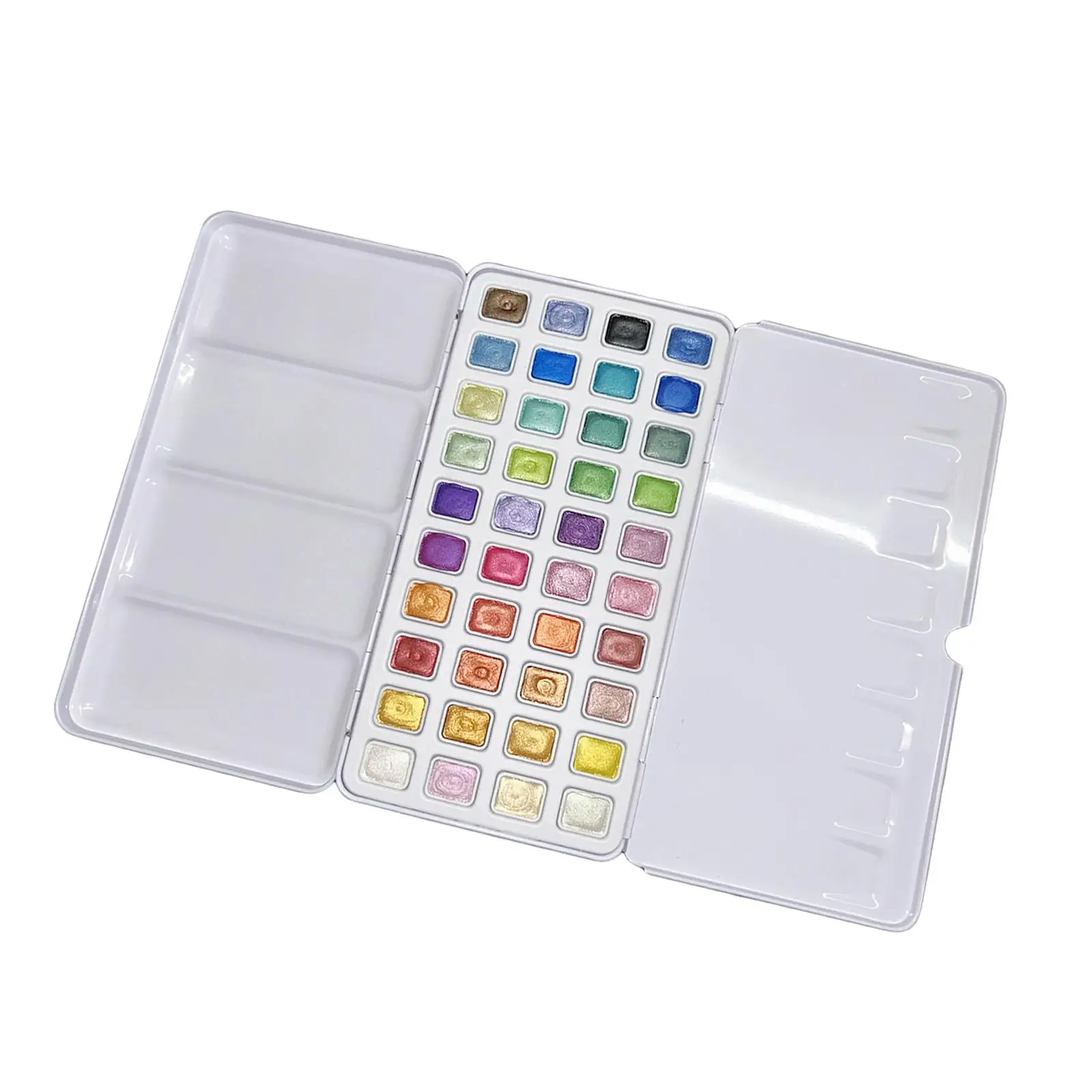 Feste Aquarell farbe Set 40 Farben ideal fluor zierende Farben Reise Aquarelle Set für Kinder Erwachsene Anfänger Künstler Hobbyisten