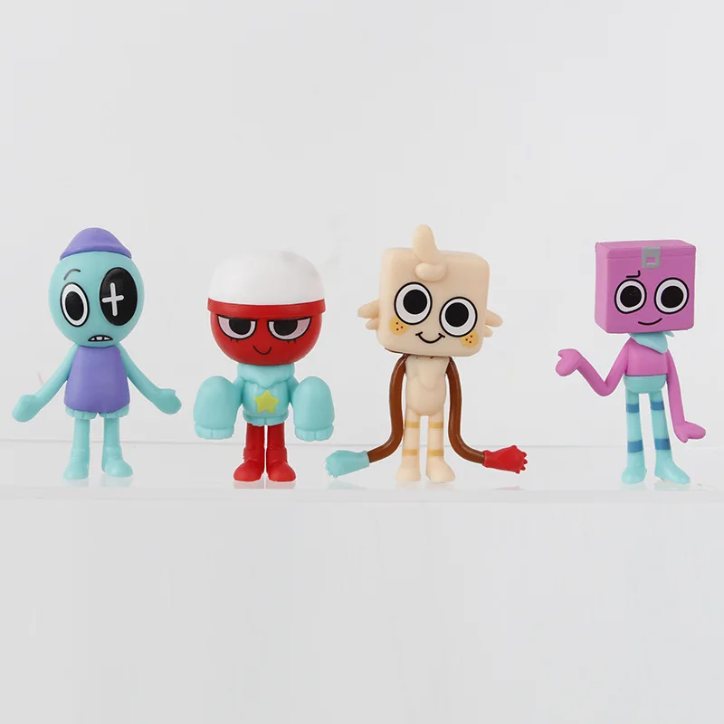 8pcs/set Cartoon Anime Figure PVC Collection Model Cute Doll Toys