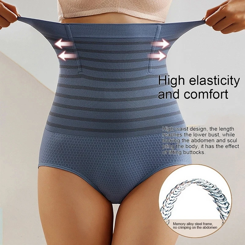 Belly Band Abdominal Compression Corset Slimming Body Shaper Butt Lifter Seamless Panties High Waist Breathable Shaping Panty