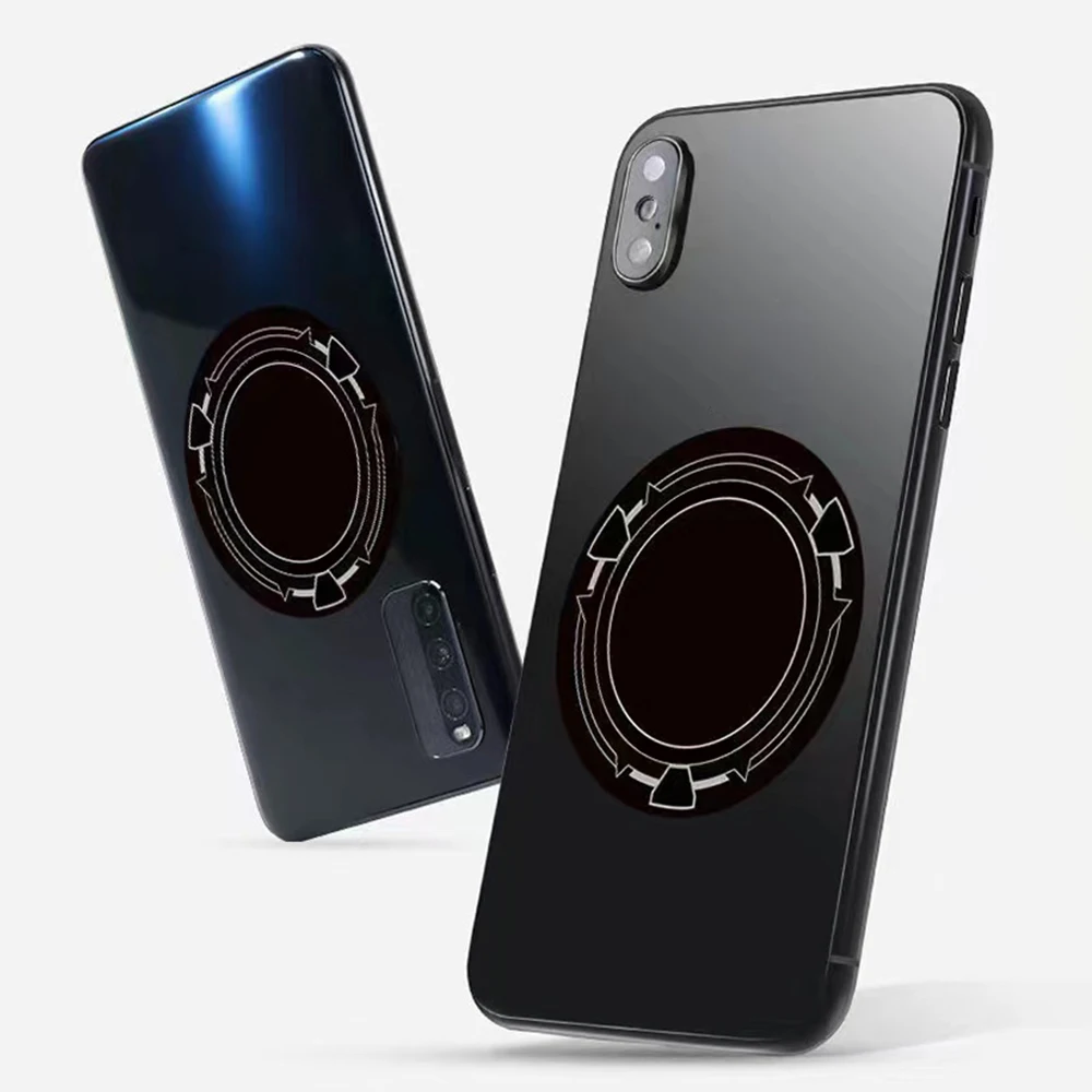 New 6/9cm Metal Plate Ring for Magsafe Magnetic Car IPad Holder Radiator Iron Sheet Sticker for IPad / Tablet PC