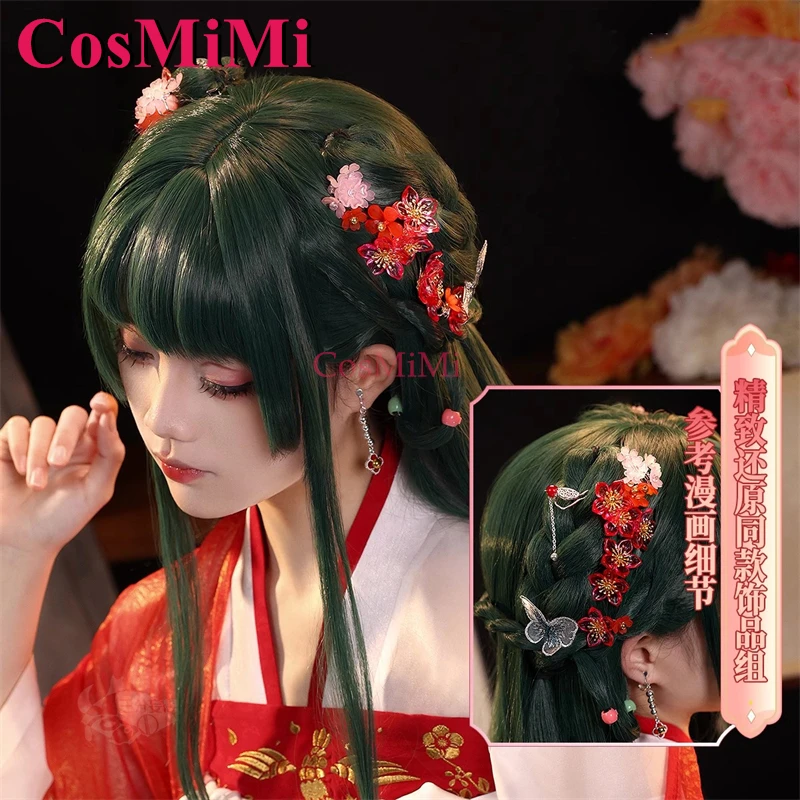 CosMiMi Anime The Apothecary Diaries Maomao Cosplay Kostüm Wunderschönes elegantes Tanzkleid Karneval Party Rollenspiel Kleidung Neu