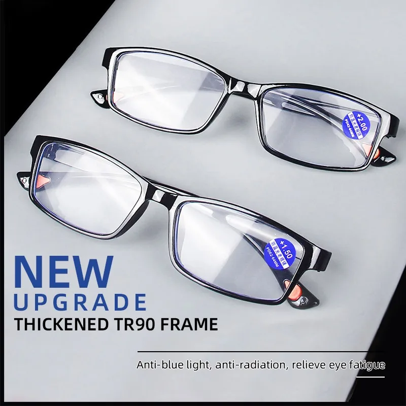 10 PCS Reading Glasses Ultralight Anti Blue-Ray Light Presbyopic Glasses Hyperopia Eyewear Readers +1.0 1.5 2.0 2.5 3.5 4.0 image 2