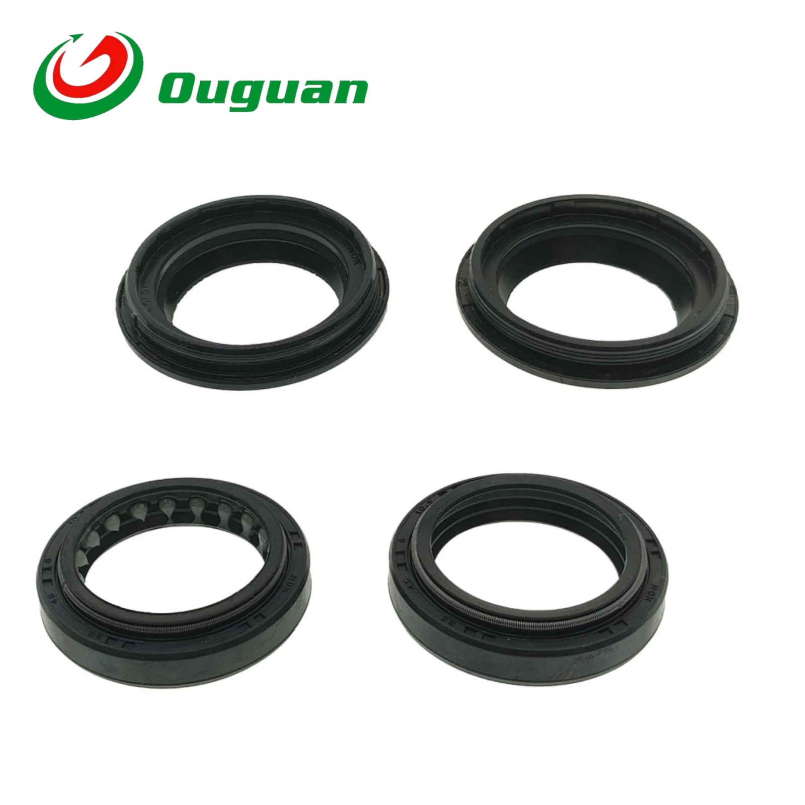 Joint d'étanchéité anti-poussière de fourche avant ouguan 33x45x8/10.5 pour Yamaha Cygnus 125 Majesty 250 XV125 Virago XV250 V-Star YP250 YZF-R125