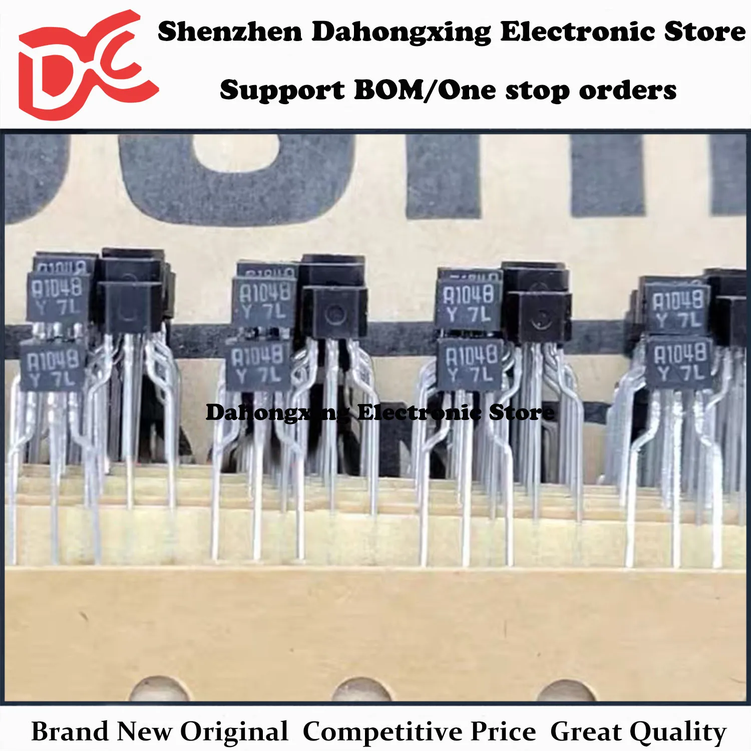 New Original 20Pairs 2SA1048 A1048 + 2SC2458 C2458 TO-92 Audio Amplifier Transistor Electronic Components Great Quality