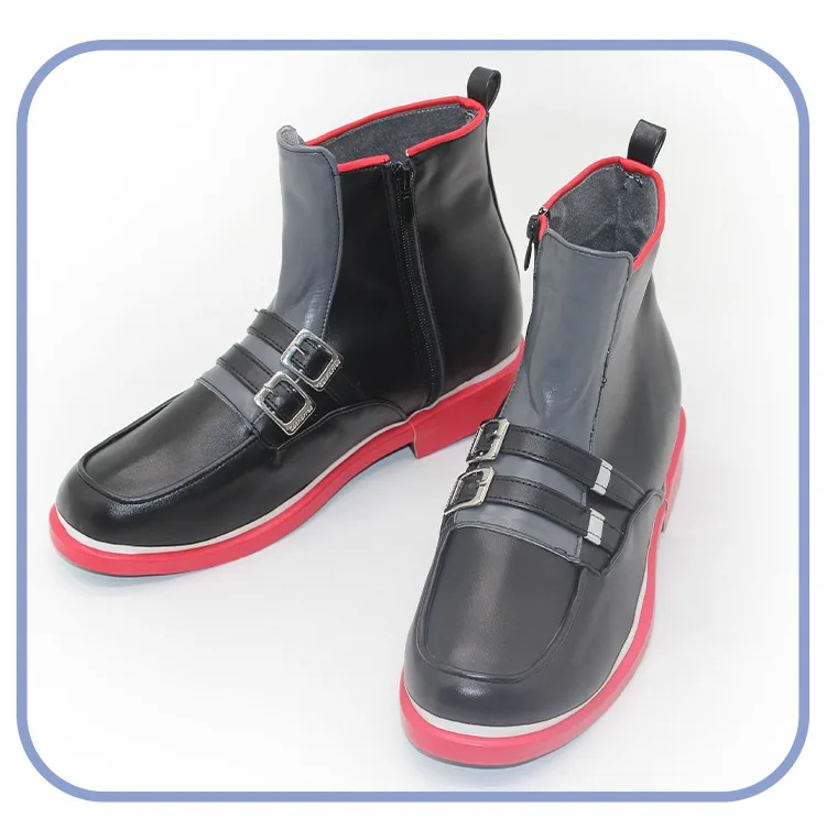 사브리나 코스프레 신발 PU 가죽 신발 할로윈 카니발 부츠 애니메이션 액세서리 소녀 전선 코스프레 소품 맞춤 제작