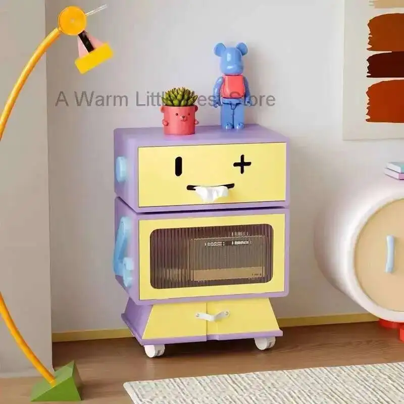 طاولة السرير فريدة من نوعها الحديثة الشمال العصرية جودة حساسية منضدة الجدول لطيف تخزين أثاث غرفة نوم Mesitas De Noche #5