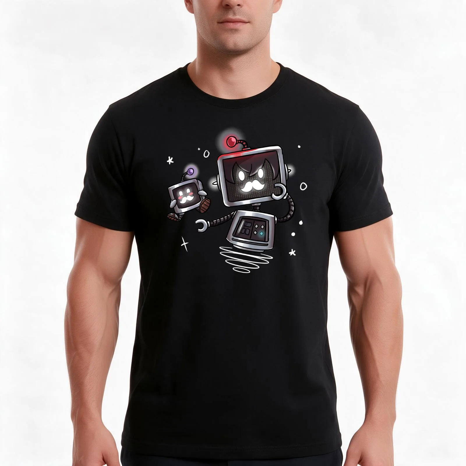 Grumbot - Mumbo for Mayor T-Shirt Summer Casual Cotton Tee Oversized Streetwear Tops Vintage Graphic Print Unisex Men Women