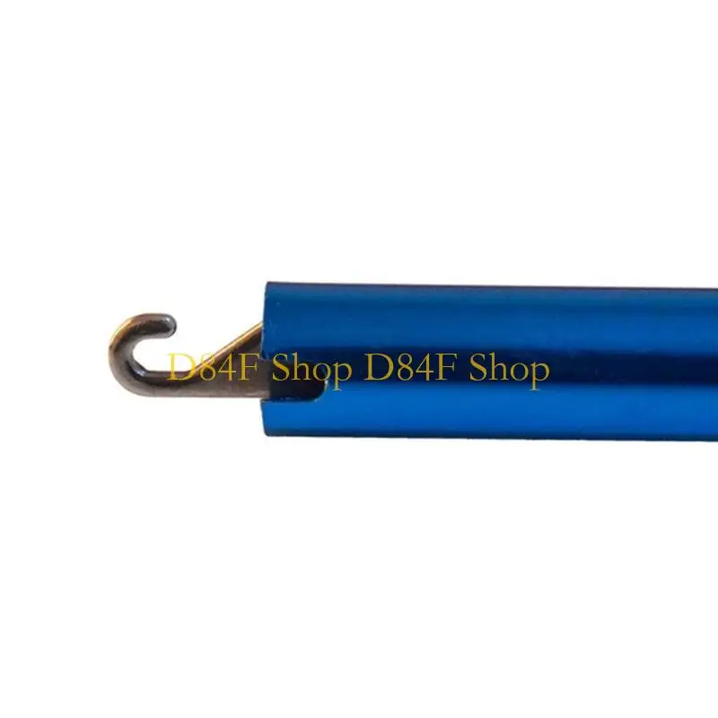 

D84F T Handle Fish Hook Removers Tool Aluminum Tube Hook Detacher for Effortless Lure Extraction Antirust Hook Extractor