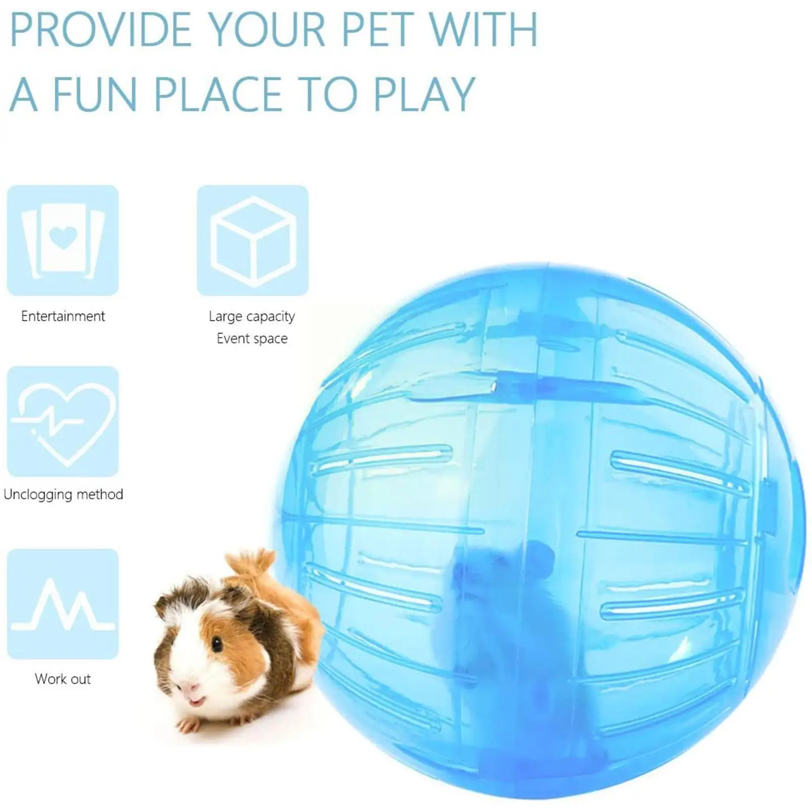 

Outdoor Sport Ball Grounder Rat Small Pet Rodent Mice Ball Balls Rat 10CM Exercise Hamster Gerbil Play Toys Jogging Toy Fit M1C0