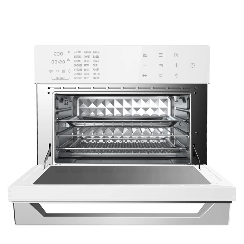 30L Electric Smart Large Capacity Countertop Convection Oven Digital Stainless Steel Air Fryer Toaster Oven Combo