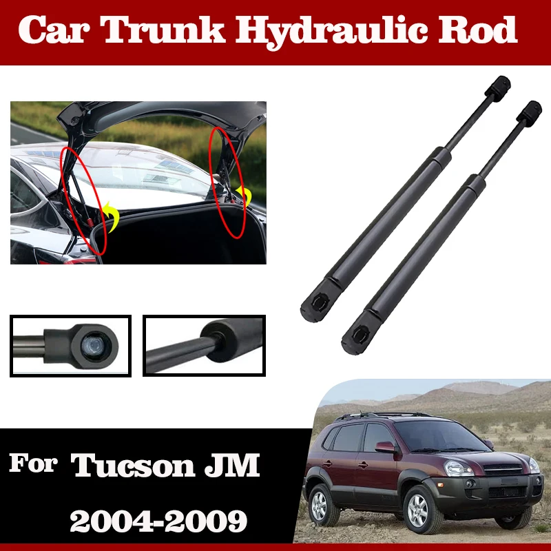 

Auto Trunk Hydraulic Lever For Hyundai Tucson JM 2006 2004-2009 Trunk Support Bar Rear Tailgate Stay Replacement Car Accessories