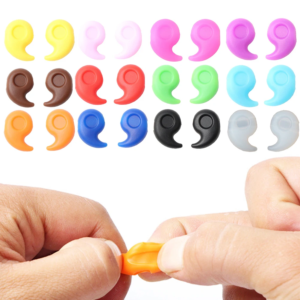 

Anti Slip Ear Hooks For Glasses Silicone Ear Clips Non Slip Cover Lightweight Durable For Running Outdoor Activities