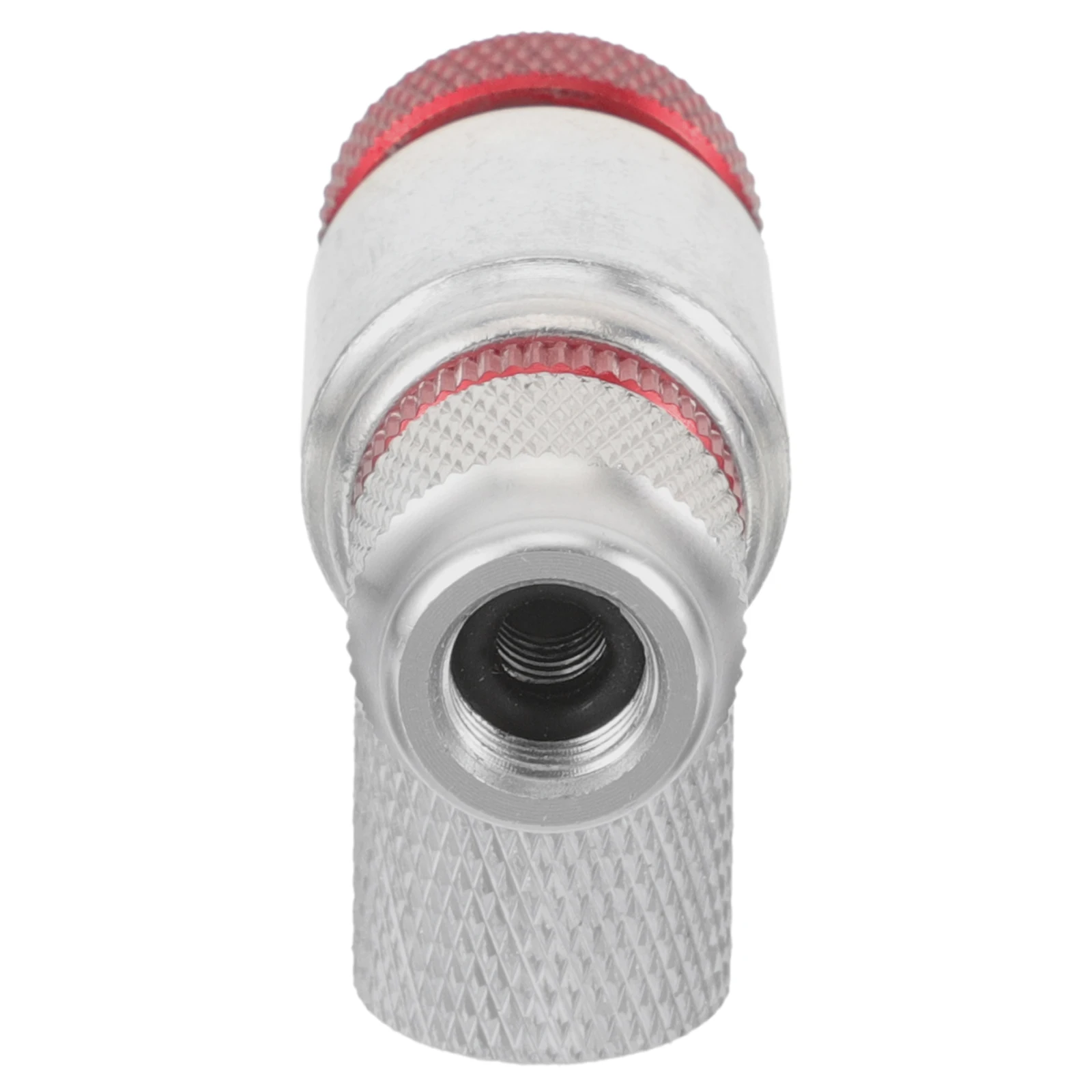 

Inflation Valve Nozzle Connector High Pressure Inflator Bike Adapter Tire Hose Quick
