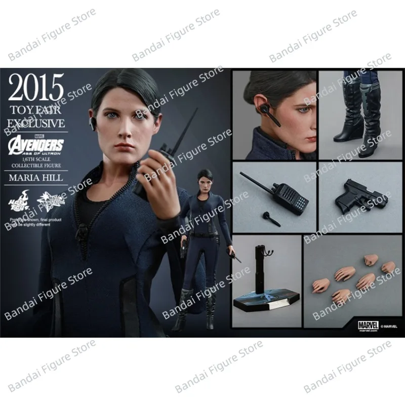Juguetes calientes MMS305 1/6 Maria Hill figura de acción de tela 2015 juguetes Fair exclusivo vengadores 2 Original 12 "juego completo modelo de soldado