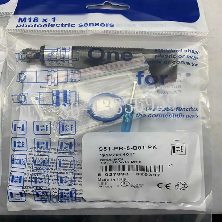 

The brand-new original sensor S51-PR-2-B01-NK S51-PR-2-B01-PK in stock