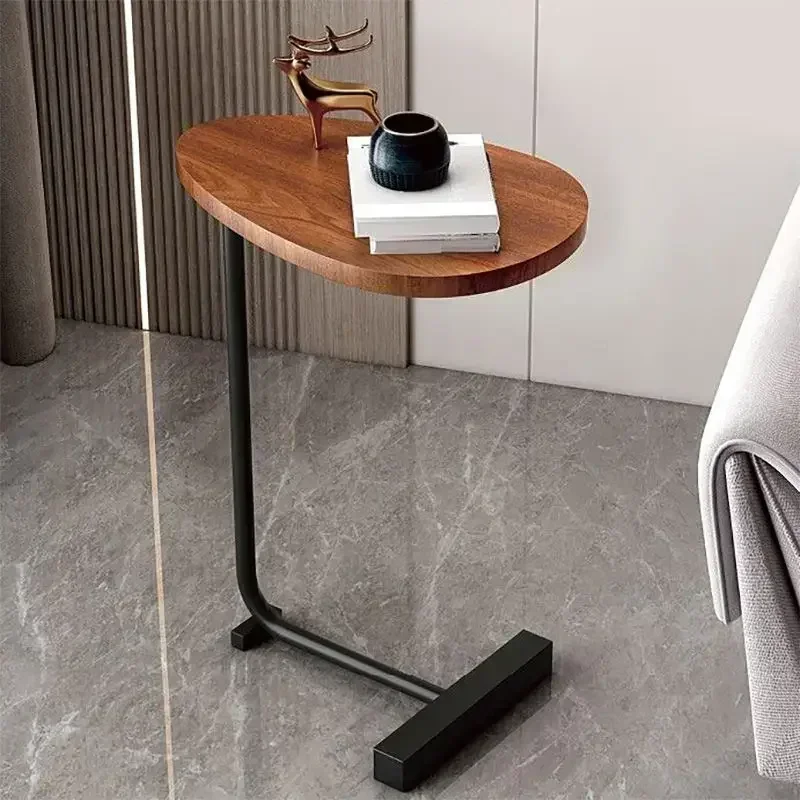 Nordic Side Table Modern Living Room Home Sofa Side Table Hotel Homestay Bedside Side Table Iron Assemble Furniture For Office