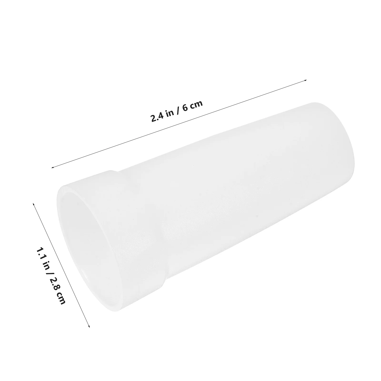 Lampe de poche à pointe lumineuse, fixation diffuseur, éclairage confortable pour lampes de poche LED d'extérieur, œil en plastique Portable