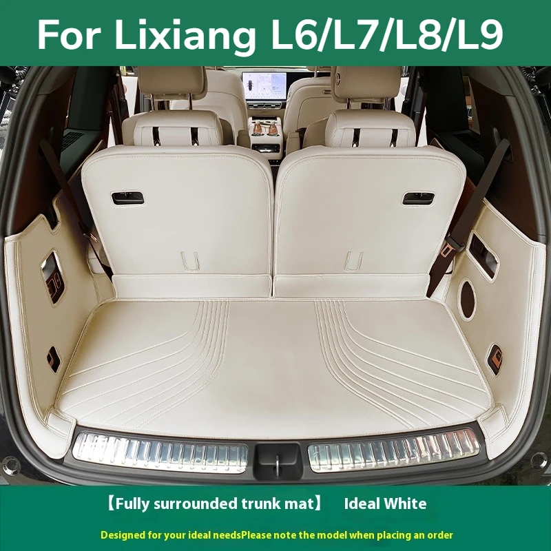 

For Li Lixiang L6 L7 L8 L9 Full Enclosure Trunk Mat Rear Box Pad Seat Back Protector Car Interior Accessories
