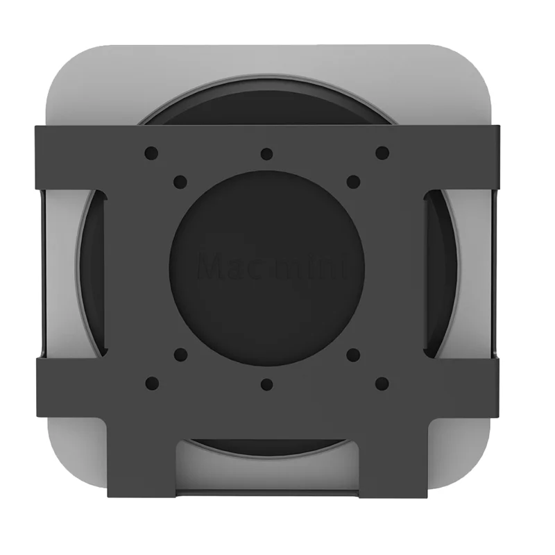 

QWE-Wall And Desktop Stand Mount Holder Computer Stand For Mac Mini Under Desk Vesa Extension