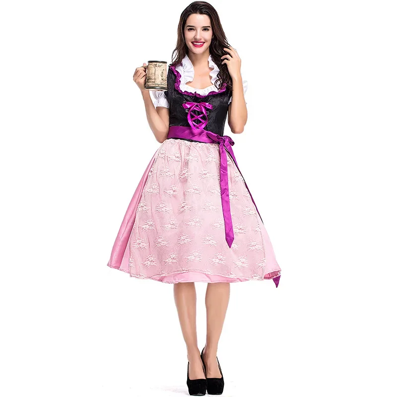 

Oktoberfest Women Beer Dress German Ethnic Tradition Clothing