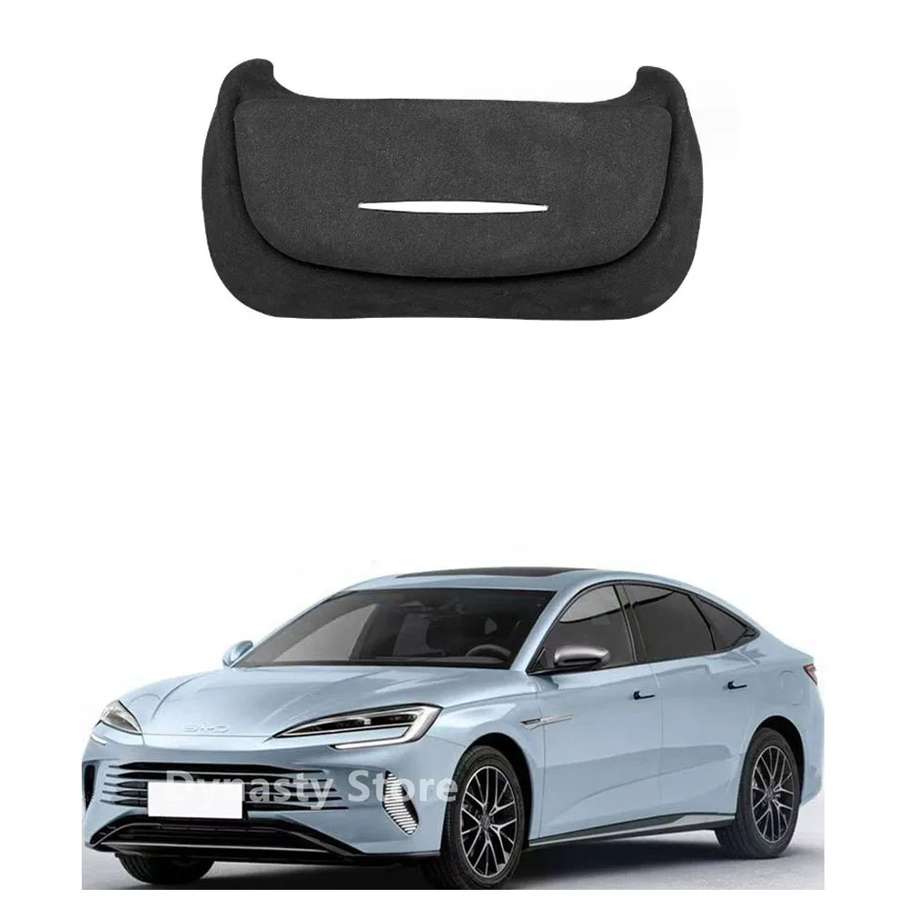 For BYD SEAL  Car Glasses Case Glasses Case High-quality Suede Interior Car Sunglasses ABS / Accessories Storage Box Ceiling