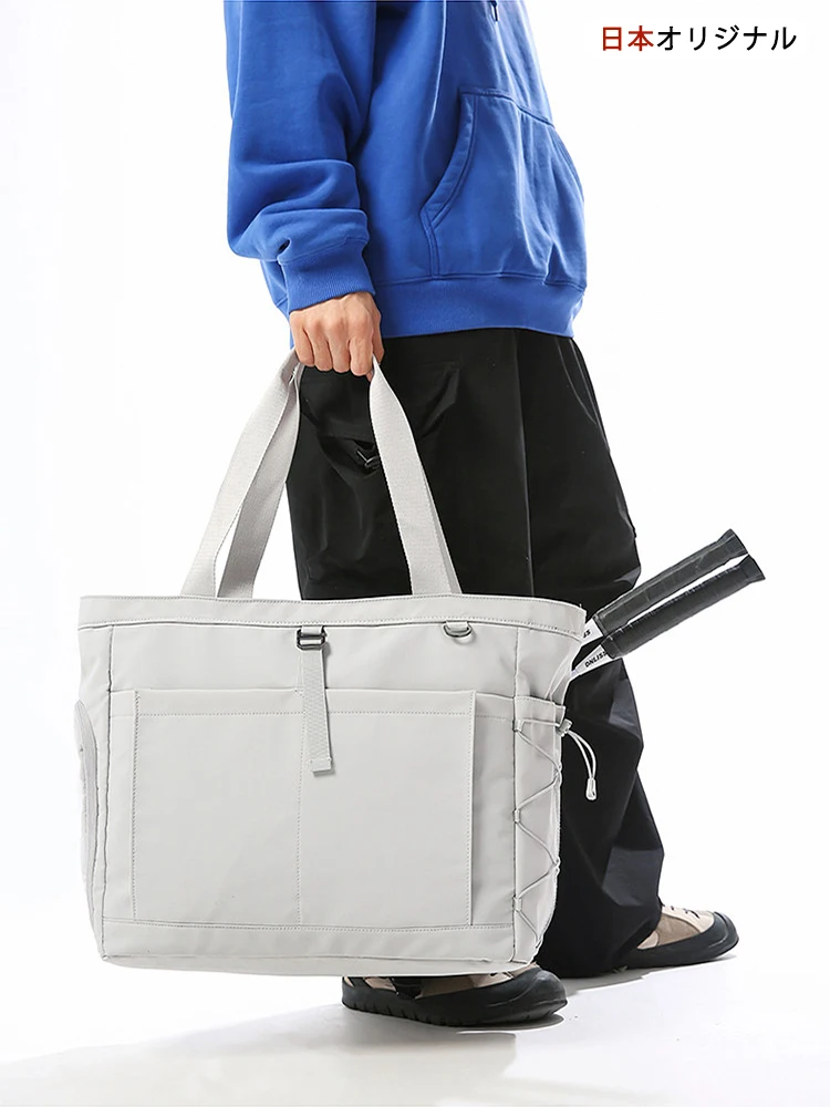 fitness-badminton-racket-bag-women's-sports-netball-shoulder-handbag-single-handle-bag-tennis-bag-tote-bag-gym-bag