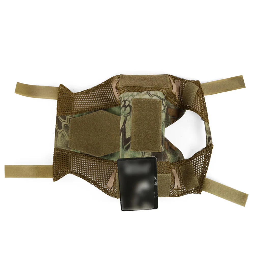 

Camouflage Cover Style Headwear Protective Gear For Hiking Hunting Climbing Biking Gym Workout