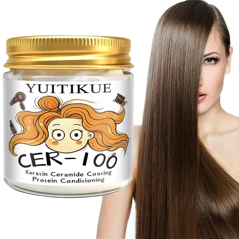 Hair Mask Intensive Moisturizing Hair Treatment Increase Gloss Hydration Repair Dry Frizzy Brittle Hair For All Hair Types