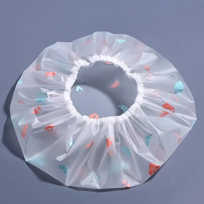 

Waterproof Bath Cap Thiened Large Single Layer Durable Cute ower Hat for Men Women Children Swimming Pool ential