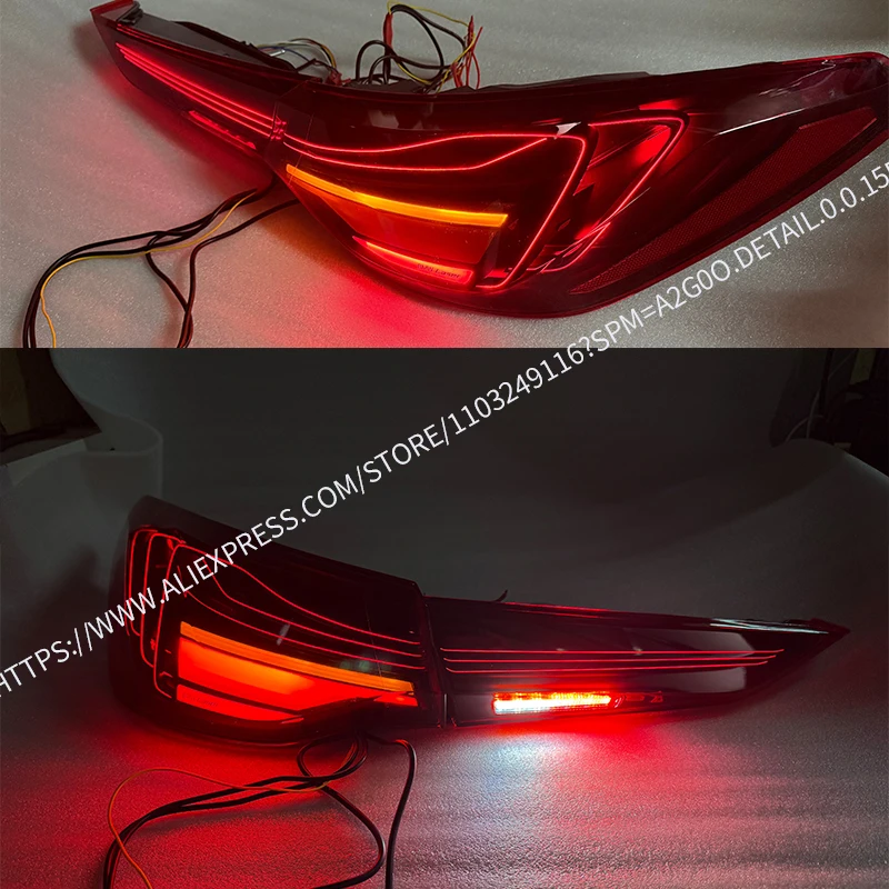 LED Taillights For BMW 4 Series M4 I4 G22 G23 G26 G82 CSL Rear Taillight Turn Signal Lamp Car Accessories