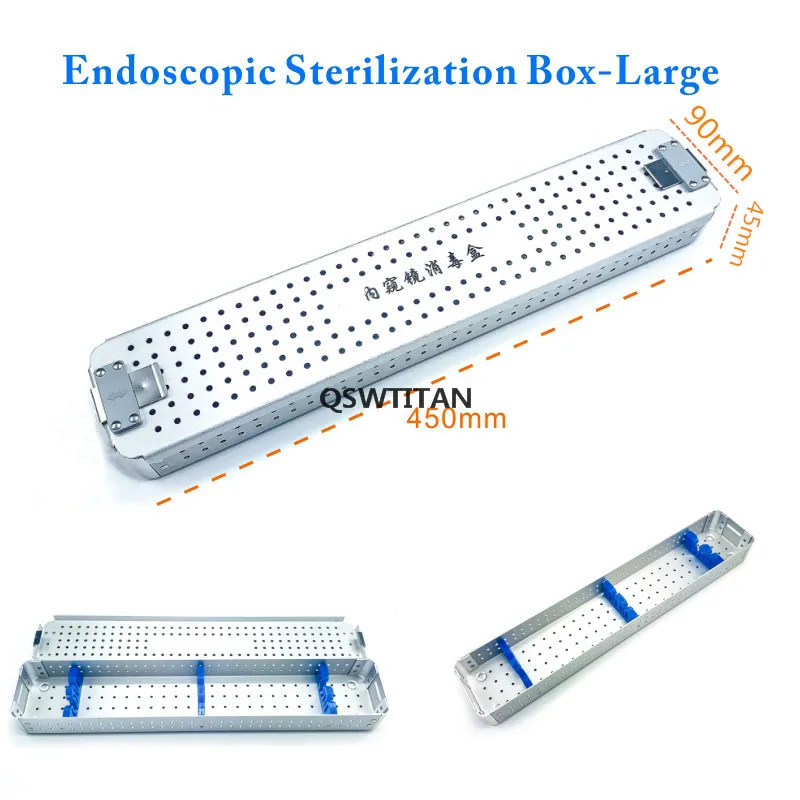 Taca do sterylizacji endoskopu box case instrument chirurgiczny narzędzie stomatologiczne pojemnik do dezynfekcji