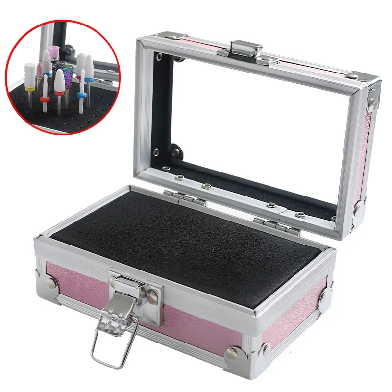 مسمار الحفر طحن بت صندوق حامل مسمار آلة الحفر بت حامل طحن رؤساء صندوق تخزين مسمار الفن البولندية رؤساء المنظمون