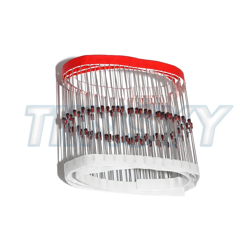 100PCS/LOT D0-35 1N4148 High-speed Switching Diodes image 6