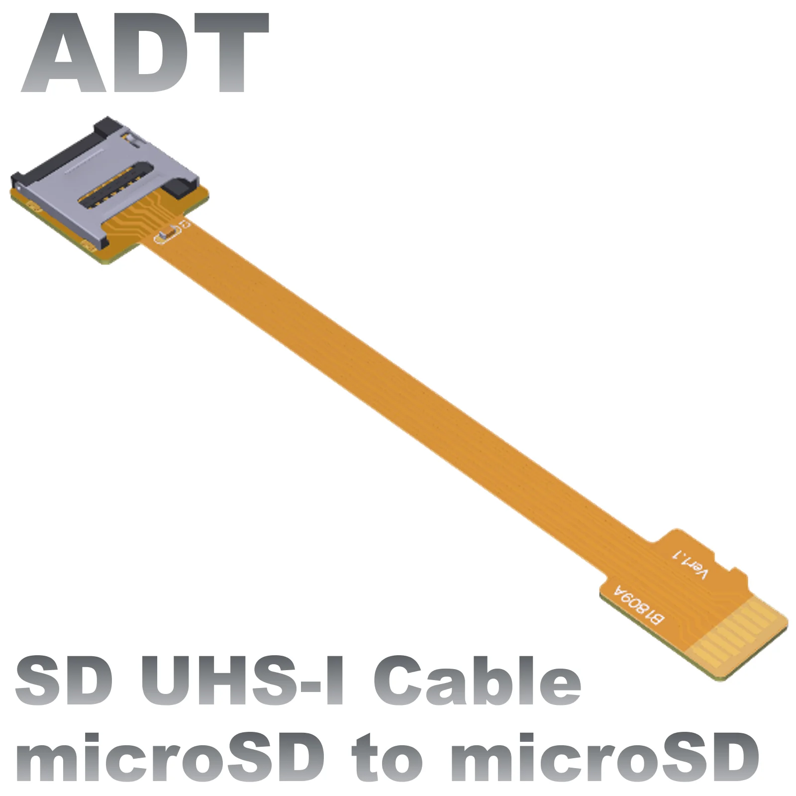 

Micro SD TF extension cable supports SDHC SDXC FPC soft card reading navigation cable