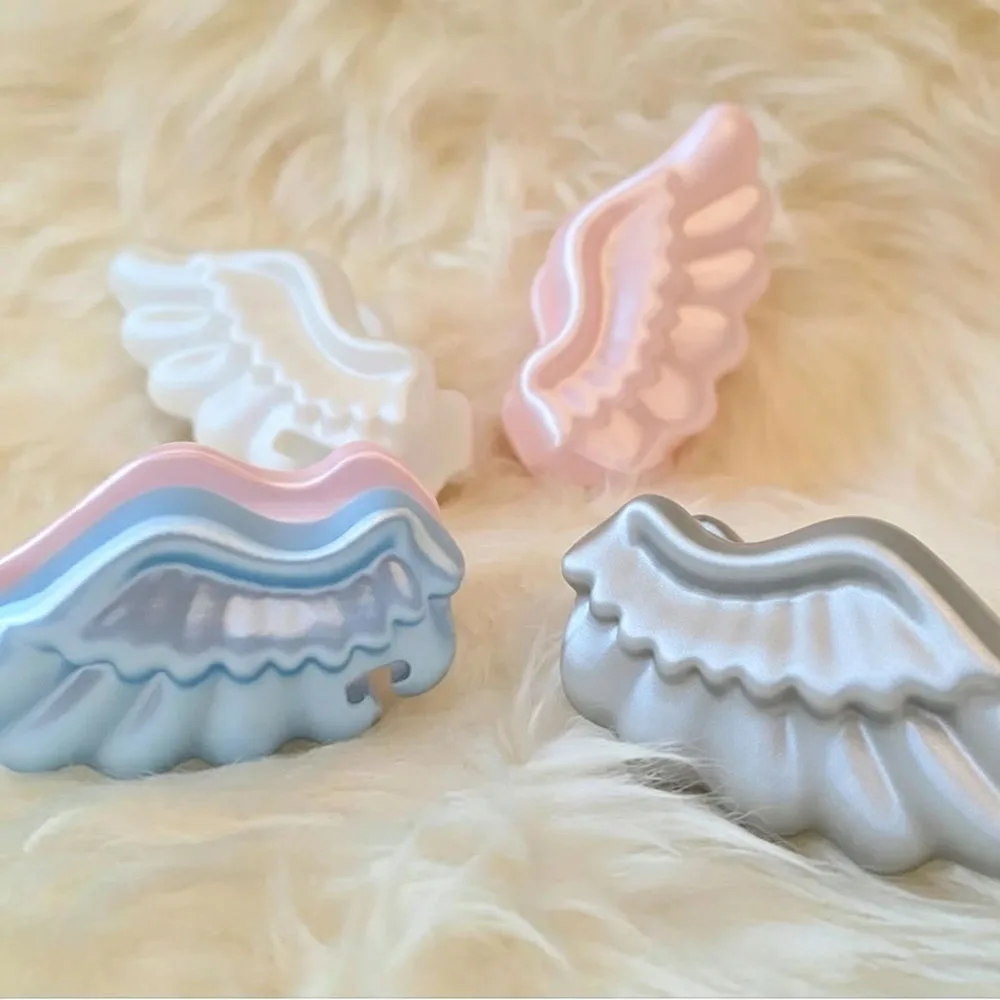 Estone Angel Wing Shape Cable Winder 3D Printing Lovely Wire Arranger Desktop Ornament Ideal Present for Friends
