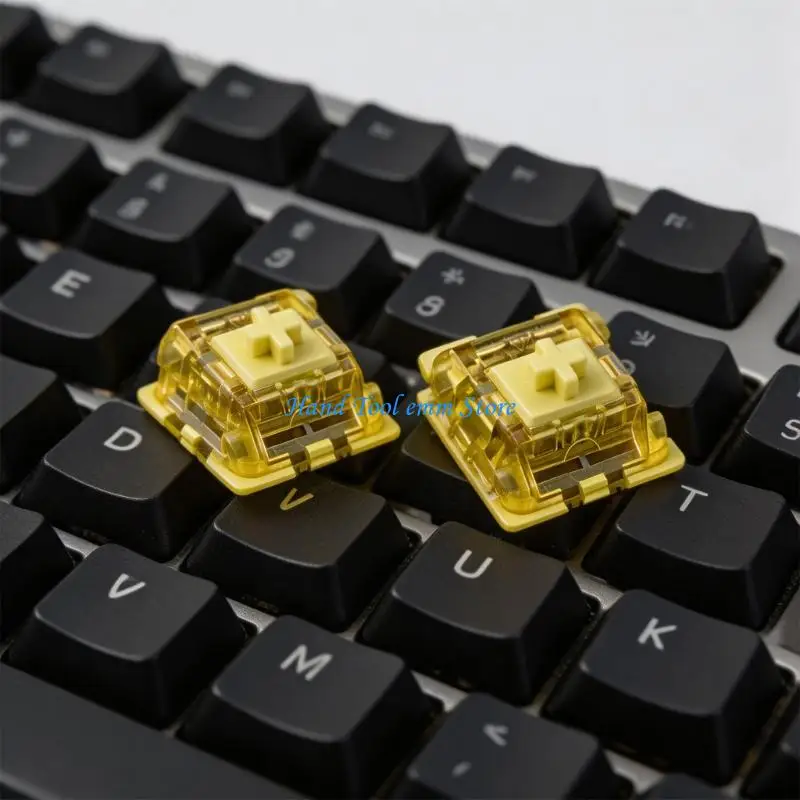 

H37F 10/30/50/100Pcs Linear Switches Mechanical Keyboard Linear Switches Soft Press
