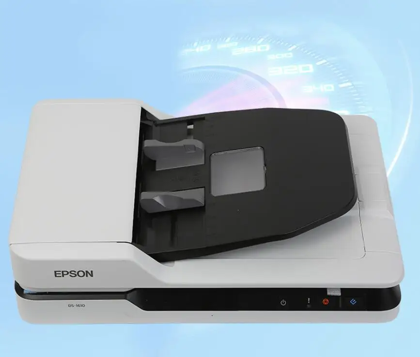 High speed A4 paper document scanner ADF paper feed and flatbed office scaning machine