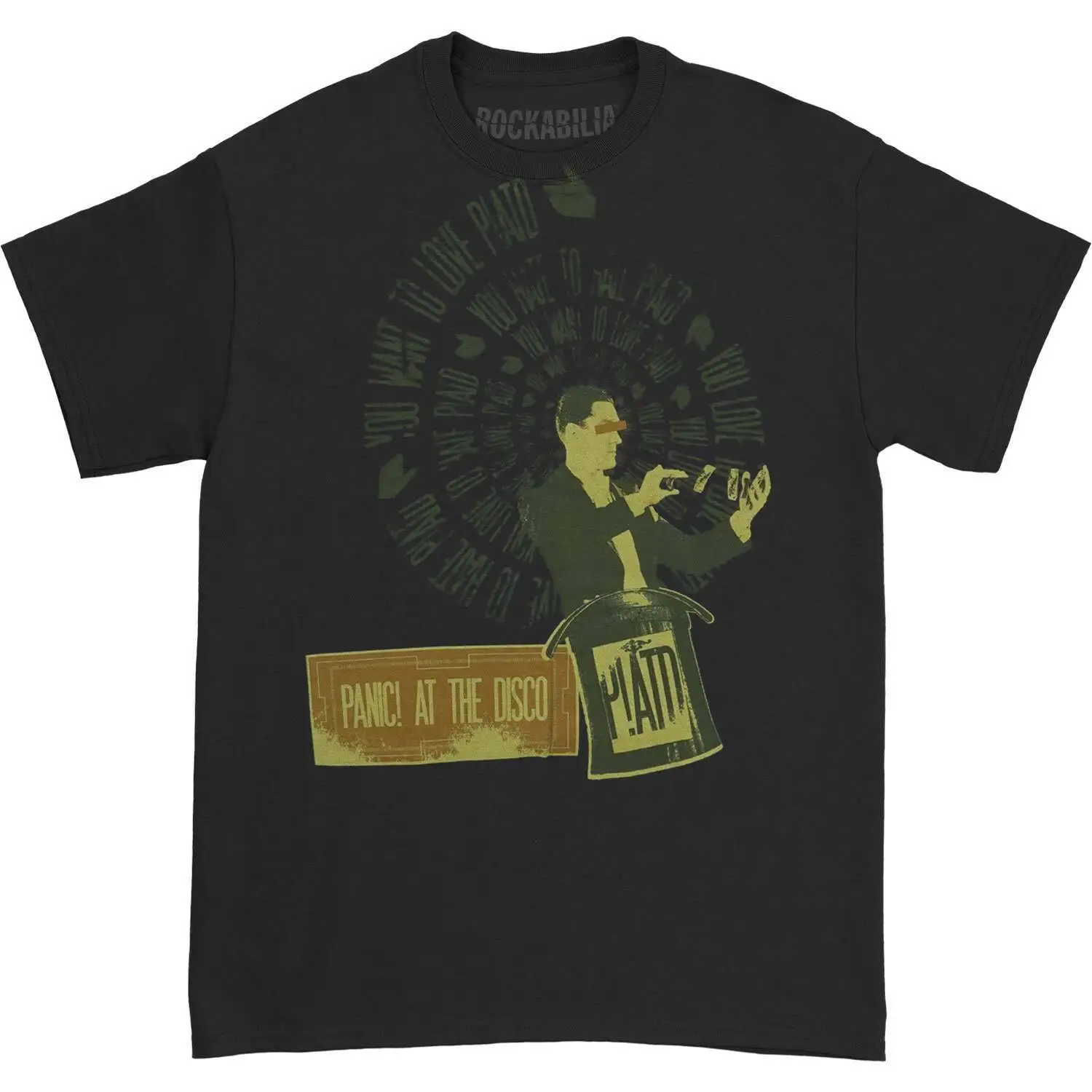 

Boys' Panic At The Disco Hypnosis T shirt Youth Medium Black