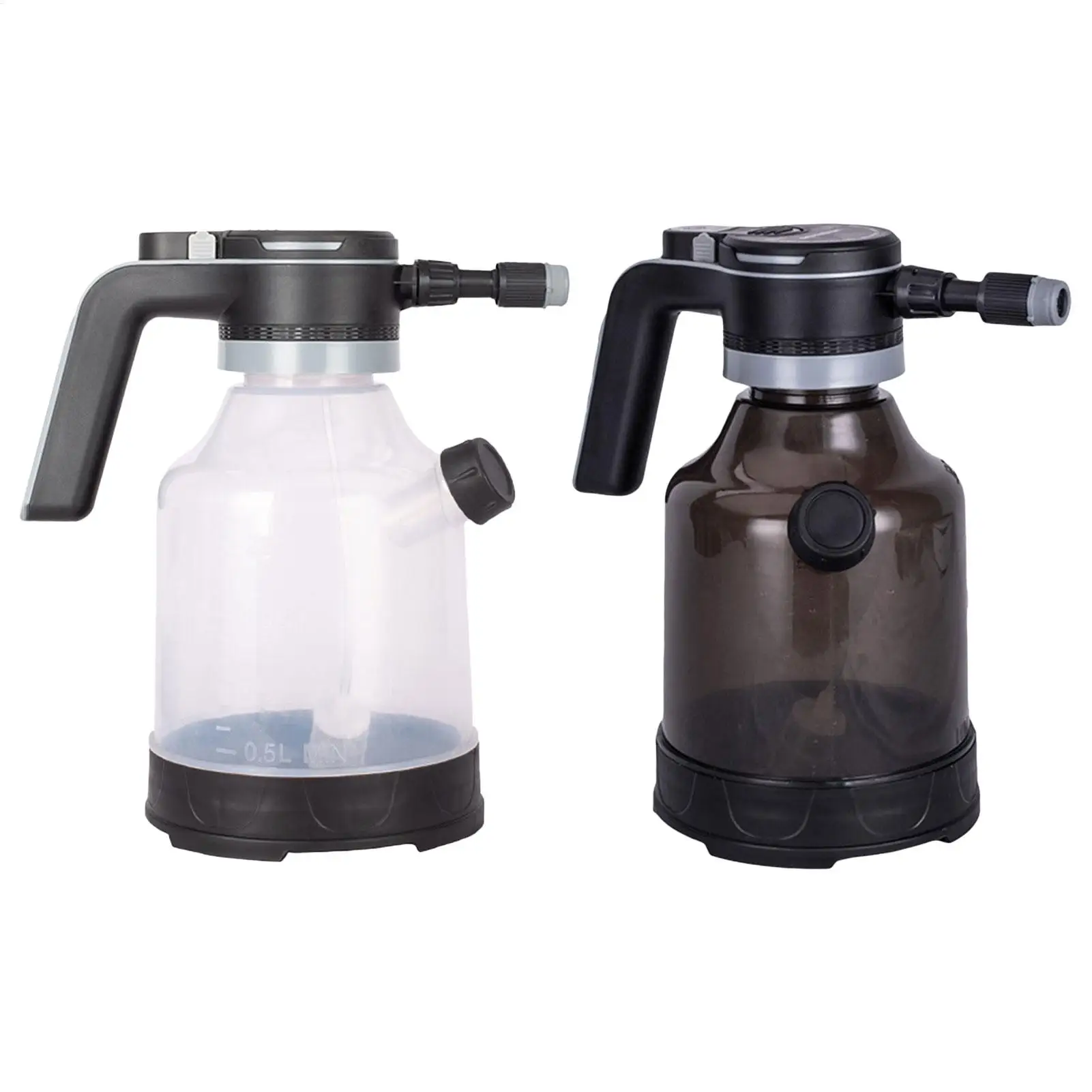 Electric Spray Bottle 3L Cordless Detailing Device Transparent multi-mode with Adjustable Nozzles for Horticulture Fertilization