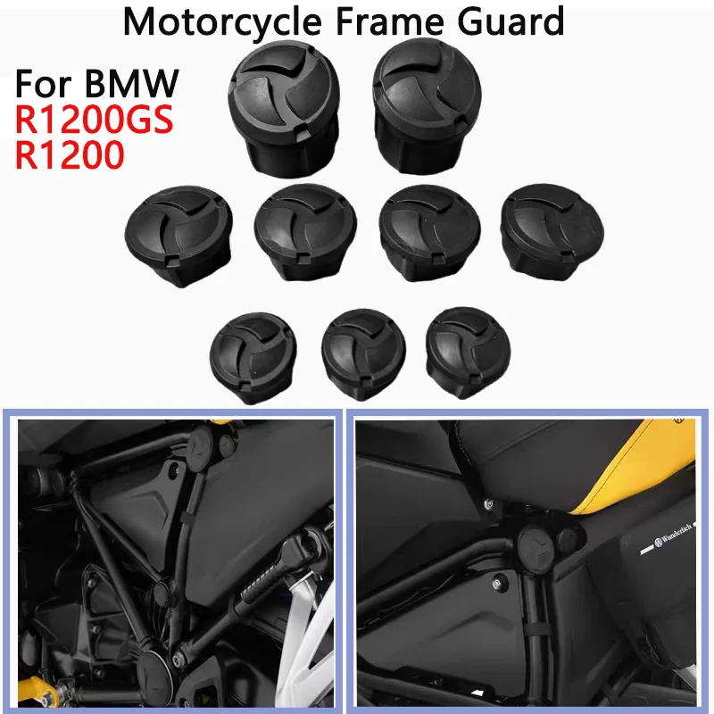 ل BMW R1250GS LC R1250GS R 1200 1250 GS Adventure 2014-2022 إطار ثقب غطاء قبعات التوصيل غطاء إطار الزخرفية مجموعة دراجة نارية