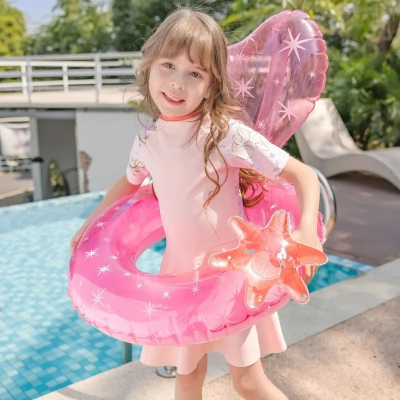 3D サボテンインフレータブルおもちゃ水泳リングヒトデ装飾 Pvc 肥厚脇の下リング屋外プールパーティーインフレータブル水のおもちゃ