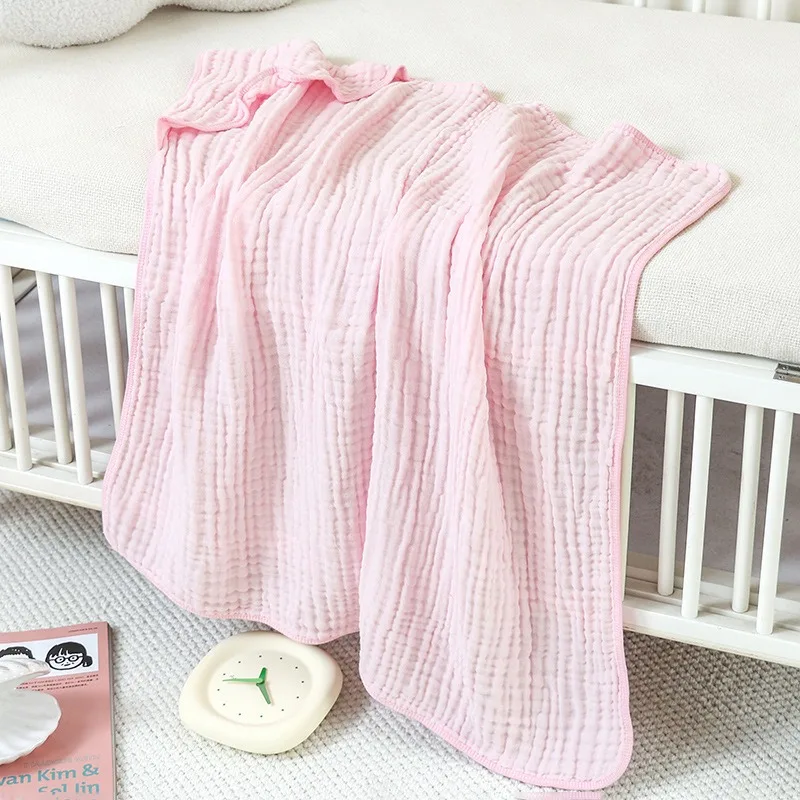 Детское одеяло для доставки, одеяло, весенне-осеннее тонкое ультра-мягкое детское хлопково-марлевое банное полотенце