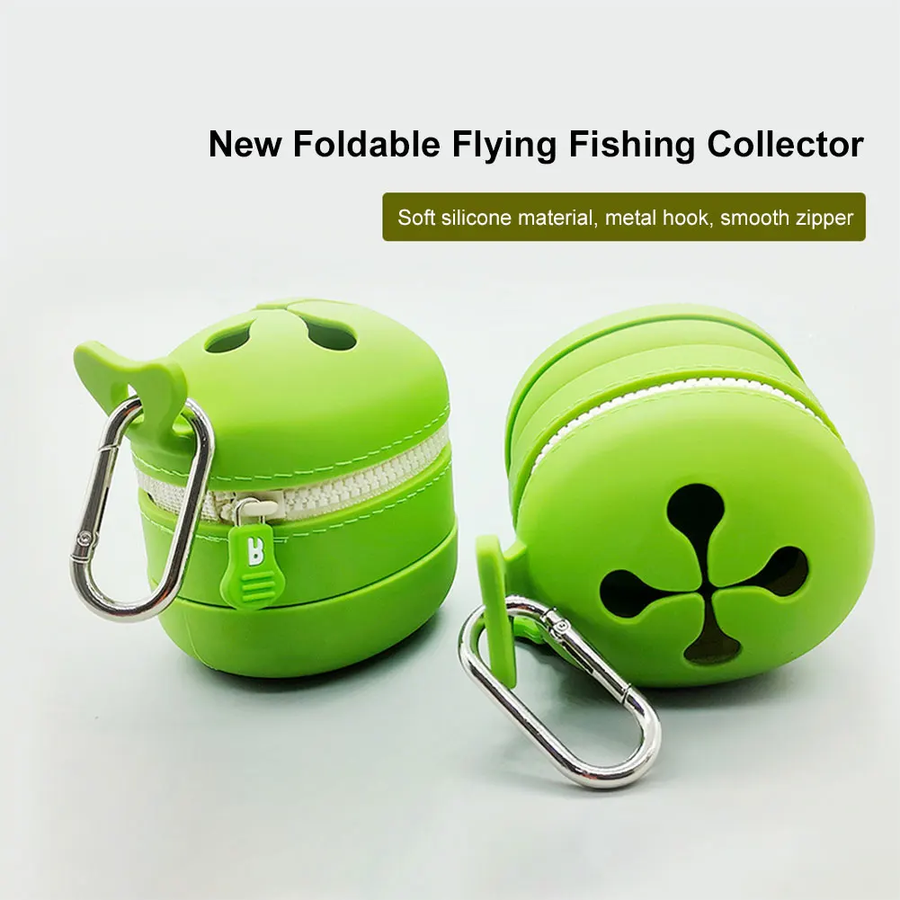 

Силиконовая сумка для хранения мусора, коллектор мусора для рыбалки нахлыстом, инструмент для ловли нахлыстом, снасти для рыбалки на открытом воздухе, инструменты для кемпинга