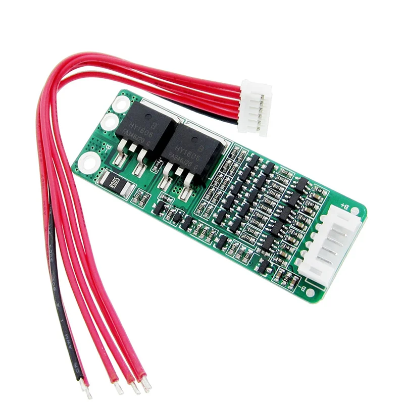 5S 21V 56A Lithium-Ion Battery Charging Protection Board+Cable Supporting Short Circuit/Overload/Over Current Protection