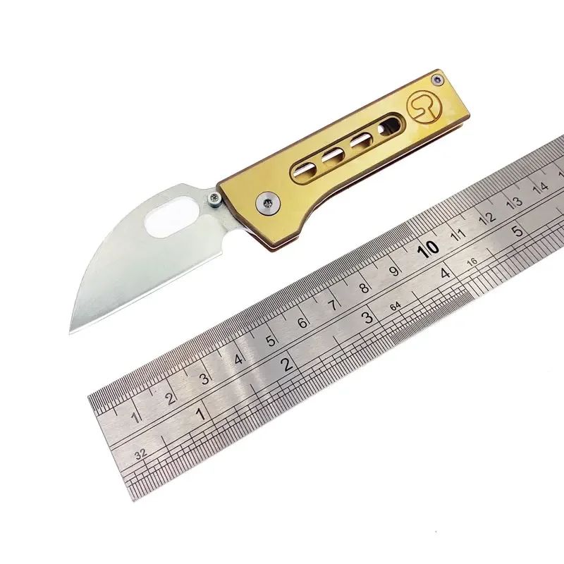 Dropship 5CR15MOV Coltello pieghevole in acciaio inossidabile Utensili manuali portatili da esterno tascabili con clip